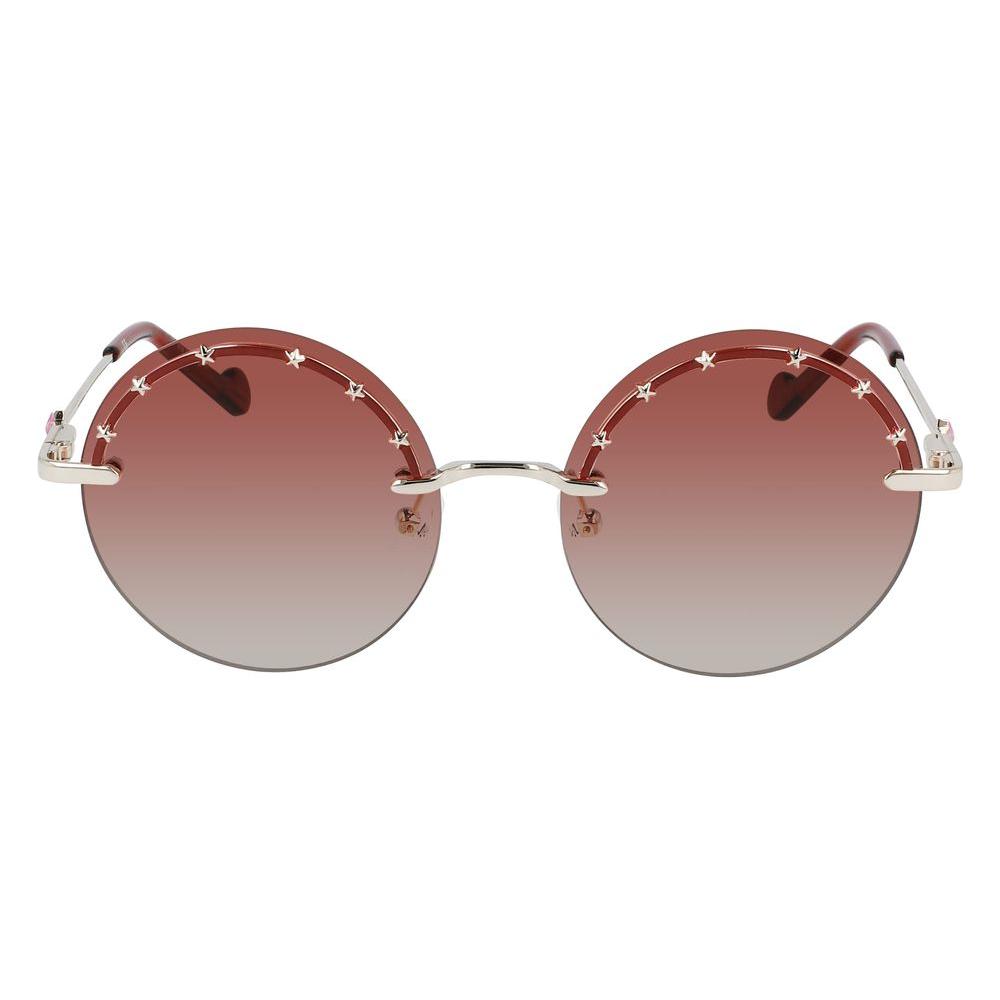 Liu Jo Gold Metal Sunglasses Liu Jo