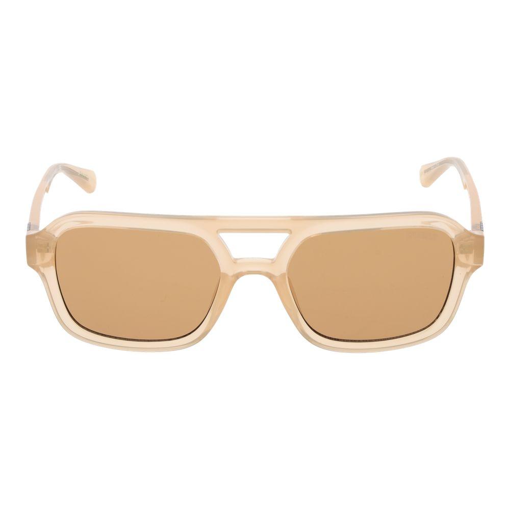 Guess Beige Unisex Sunglasses Guess