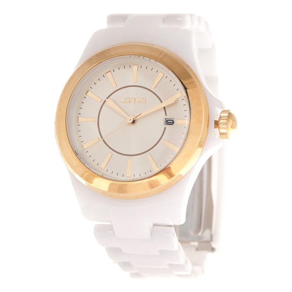 Lorus White Plastic Watch Lorus