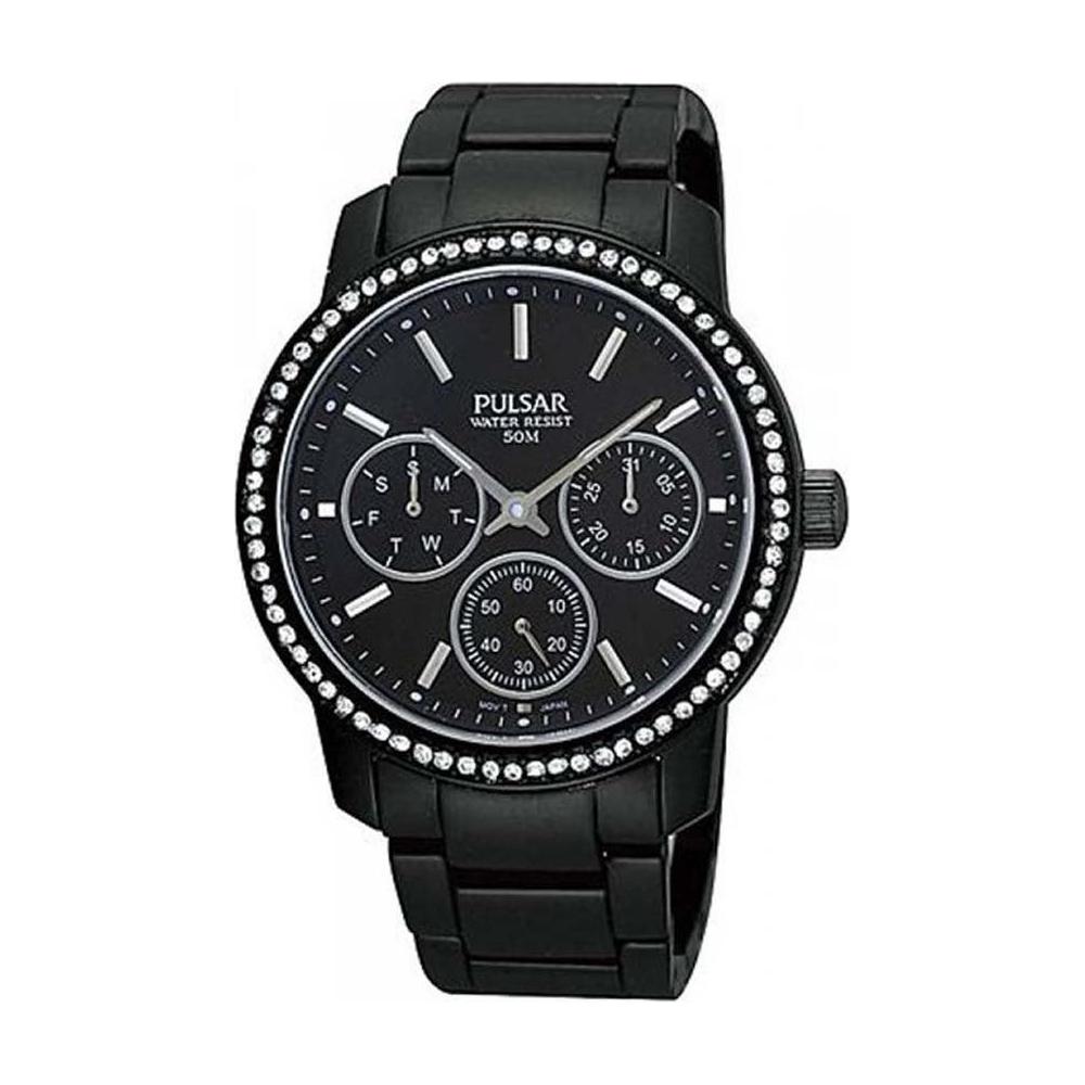 Pulsar Black Aluminium Watch Pulsar