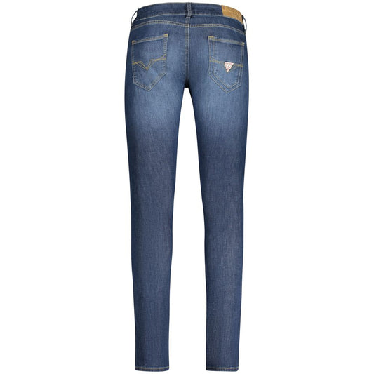 Guess Jeans Blue Cotton Jeans & Pant Guess Jeans