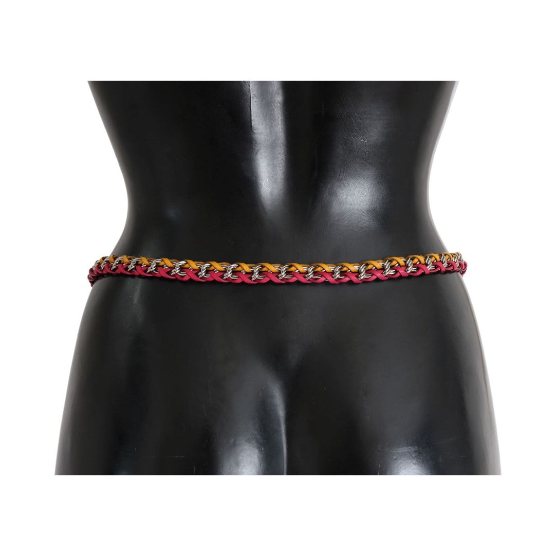 Dolce & Gabbana Elegant Multicolor Crystal-Embellished Belt Belt Dolce & Gabbana