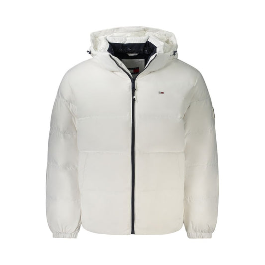 Tommy Hilfiger White Polyester Jacket Tommy Hilfiger