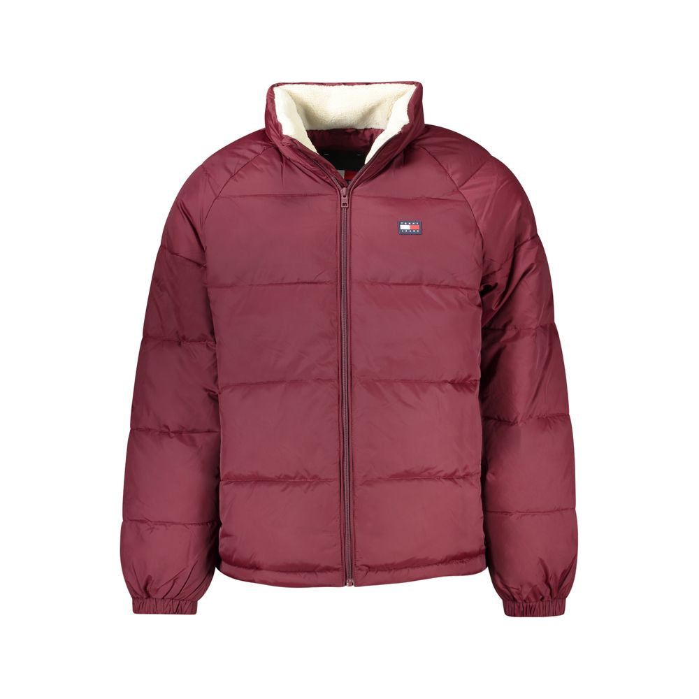 Tommy Hilfiger Red Polyamide Jacket Tommy Hilfiger