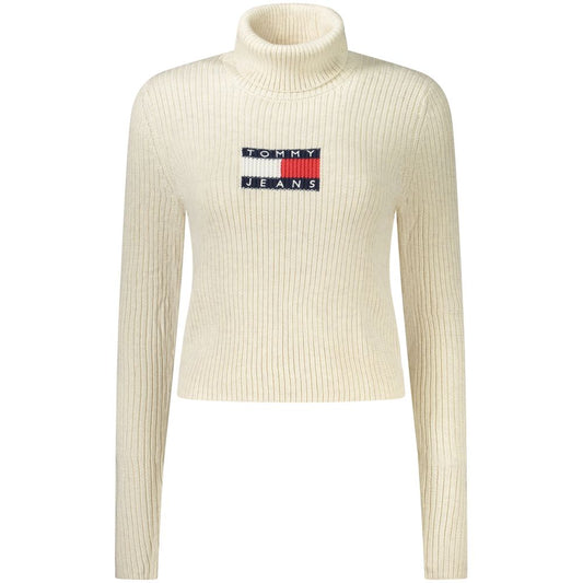 Tommy Hilfiger Beige Wool Sweater Tommy Hilfiger