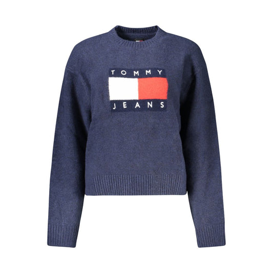 Tommy Hilfiger Blue Wool Sweater Tommy Hilfiger