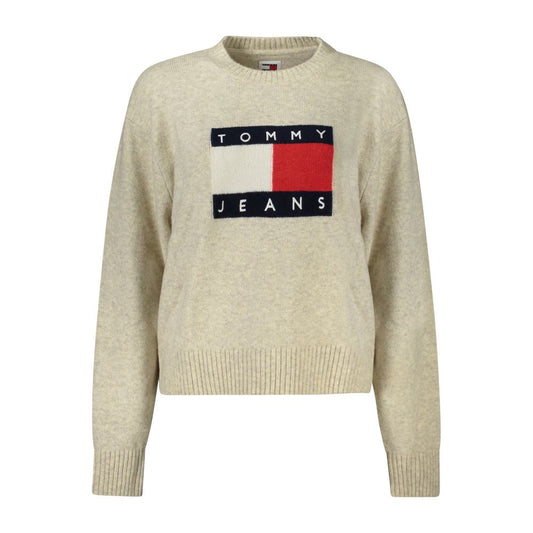 Tommy Hilfiger Beige Wool Sweater Tommy Hilfiger