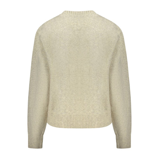 Tommy Hilfiger Beige Wool Sweater Tommy Hilfiger