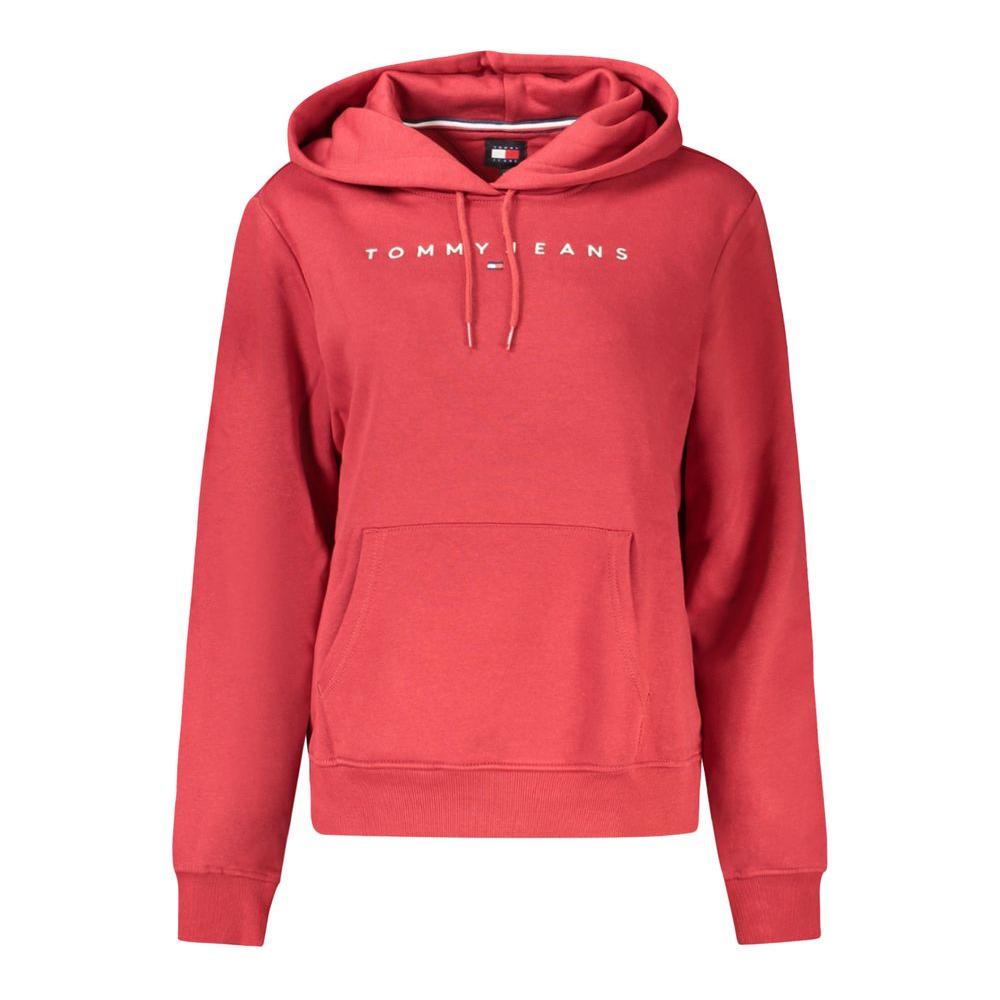 Tommy Hilfiger Red Cotton Sweater Tommy Hilfiger