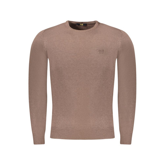 Cavalli Class Brown Polyester Sweater Cavalli Class