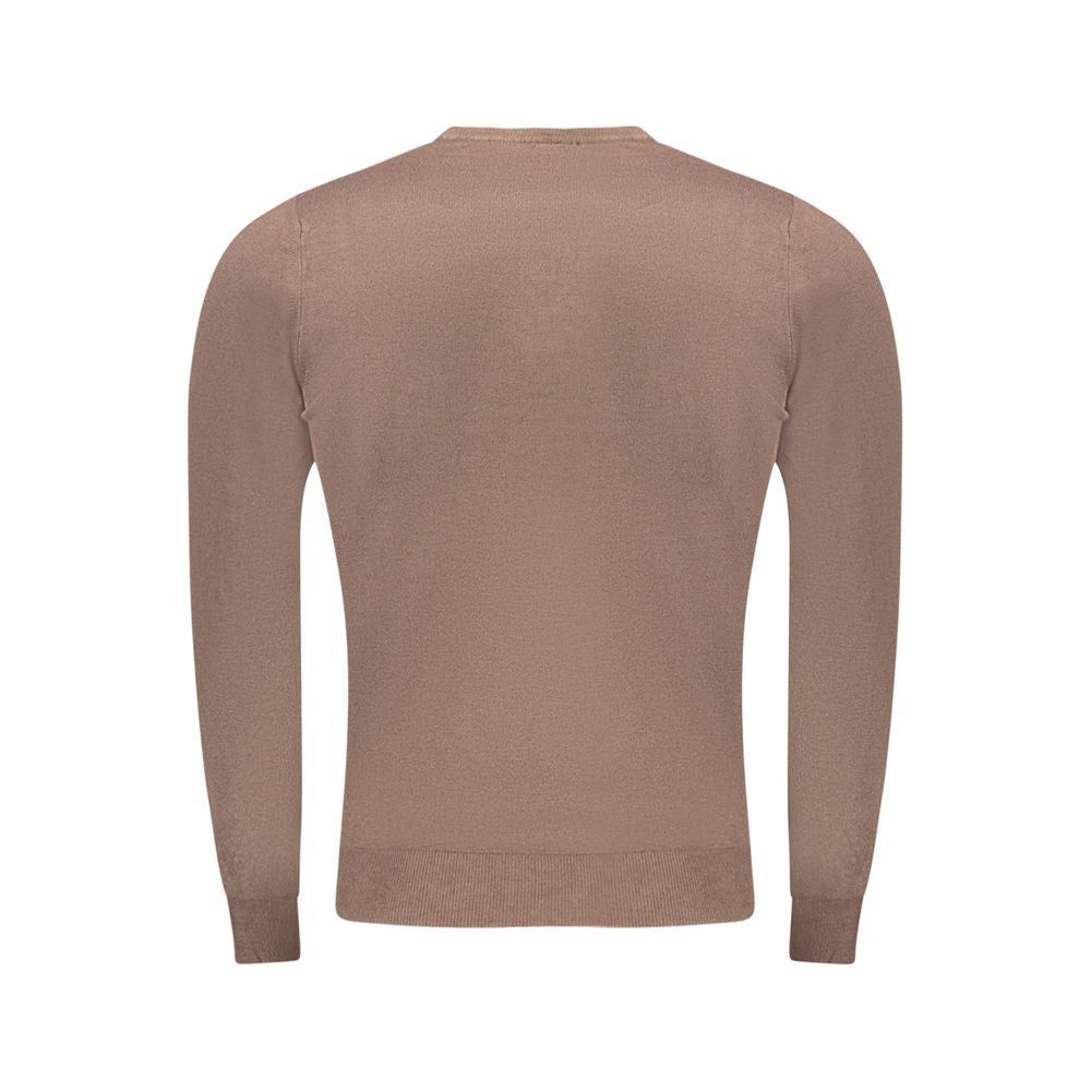 Cavalli Class Brown Polyester Sweater Cavalli Class