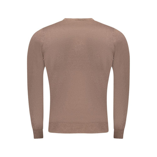 Cavalli Class Brown Polyester Sweater Cavalli Class