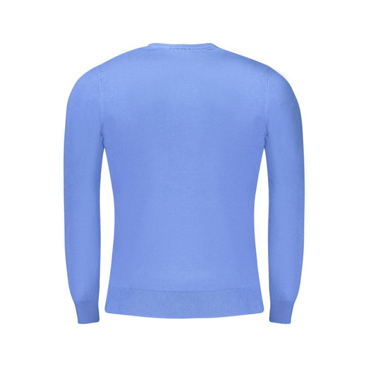 Cavalli Class Blue Polyester Sweater Cavalli Class