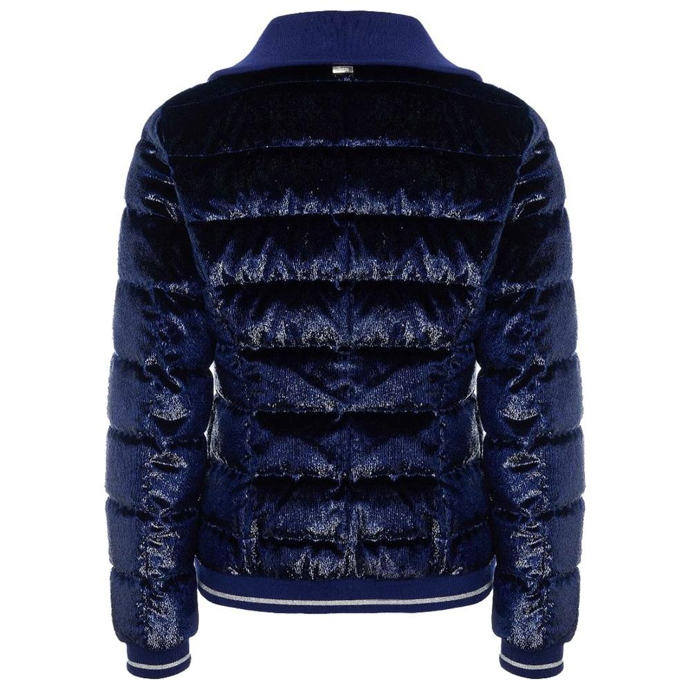 Herno Blue Polyester Jackets & Coat Herno