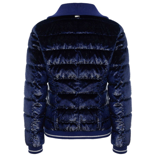 Herno Blue Polyester Jackets & Coat Herno