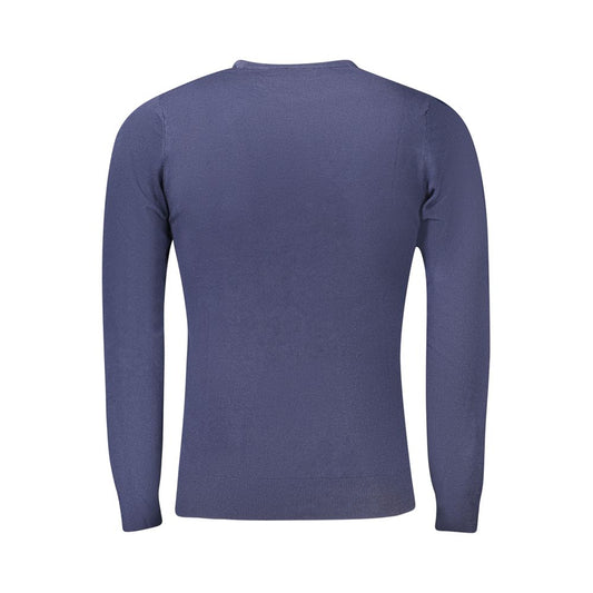 Cavalli Class Blue Polyester Sweater Cavalli Class