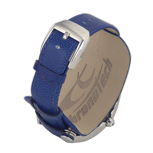 Chronotech Blue Leather Watch Chronotech