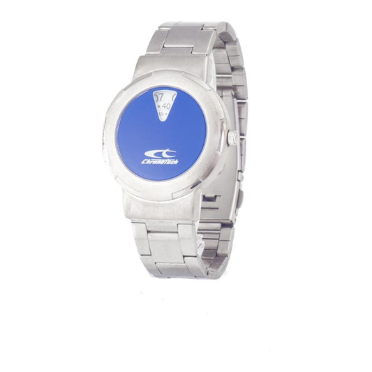 Chronotech Gray Steel Watch Chronotech Light Gray