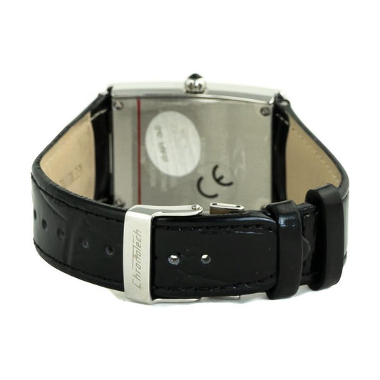 Chronotech Silver Stainless Steel Watch Chronotech Dark Slate Gray