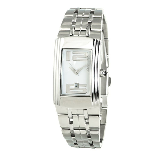 Chronotech Silver Stainless Steel Dress Watch