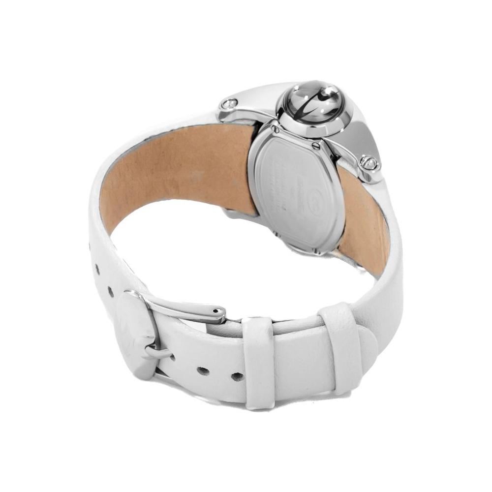 Chronotech White Leather Watch Chronotech Gray