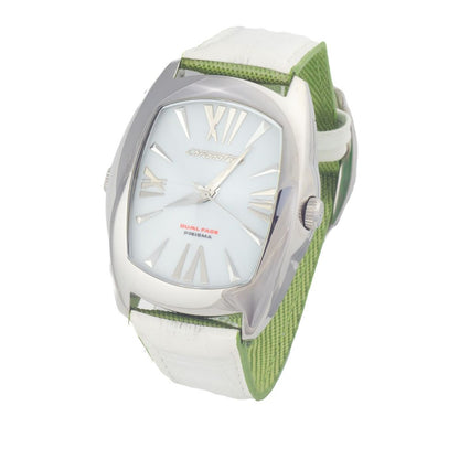 Chronotech Bicolor Leather Dress Watch Chronotech