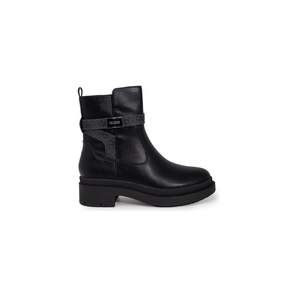 Guess Gray Polyethylene Boot Guess Dark Slate Gray