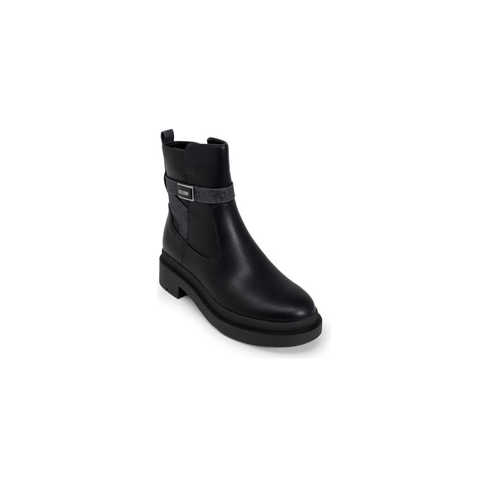Guess Gray Polyethylene Boot Guess Dark Slate Gray
