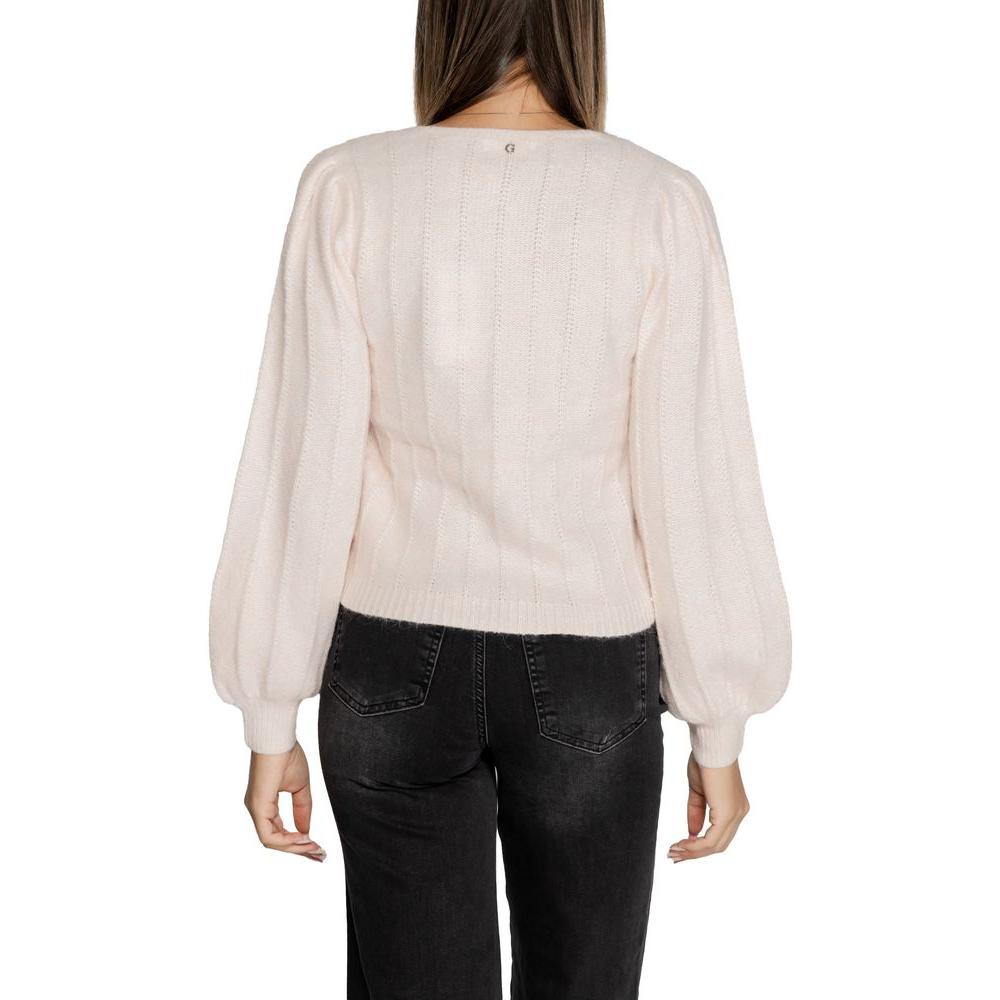 Guess Pink Polyester Sweater Guess Black