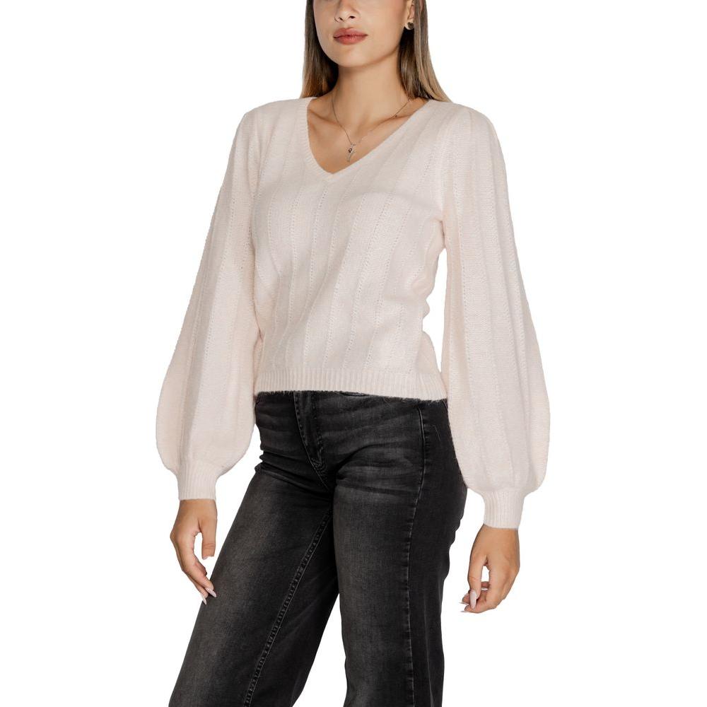 Guess Pink Polyester Sweater Guess Black