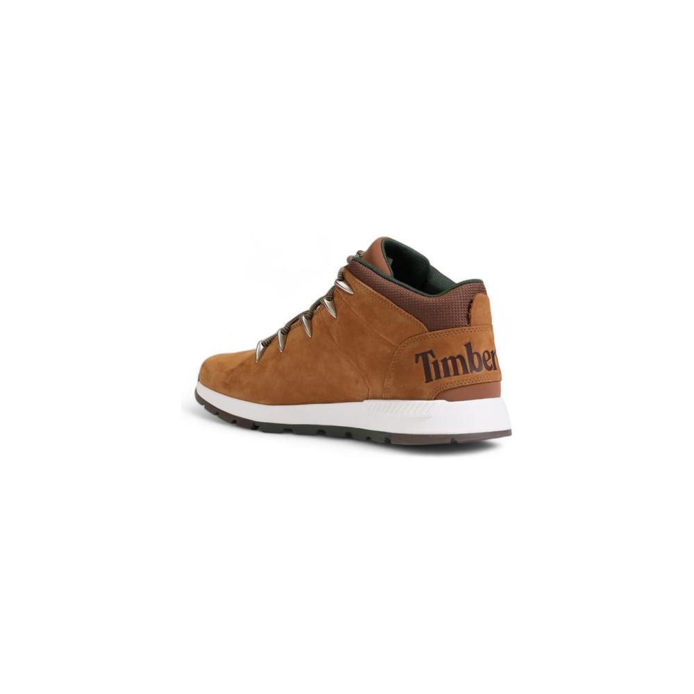Timberland Brown Recycled Plastic Sneaker Timberland Sienna