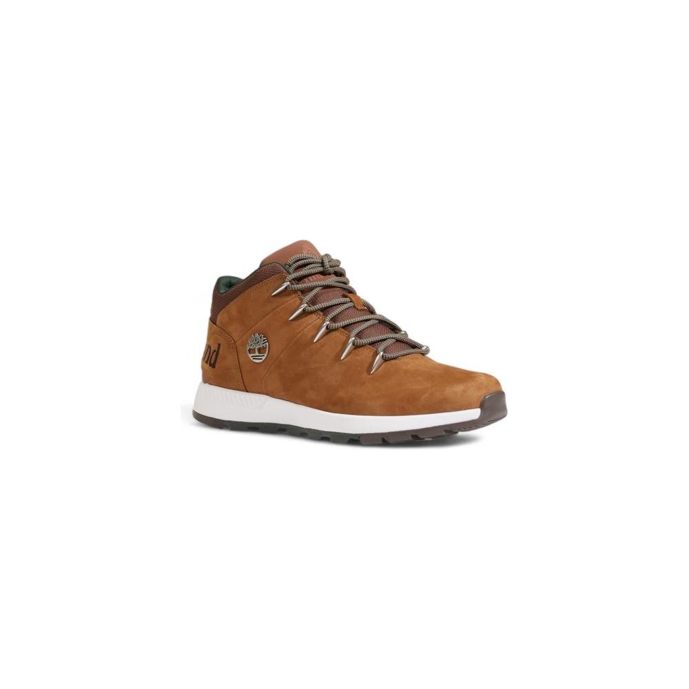Timberland Brown Recycled Plastic Sneaker Timberland Sienna
