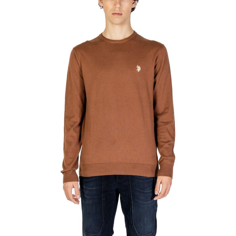 U.S. POLO ASSN. Beige Cotton Sweater U.S. POLO ASSN. Sienna