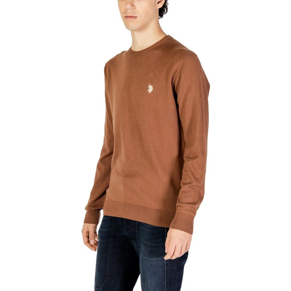 U.S. POLO ASSN. Beige Cotton Sweater U.S. POLO ASSN. Sienna