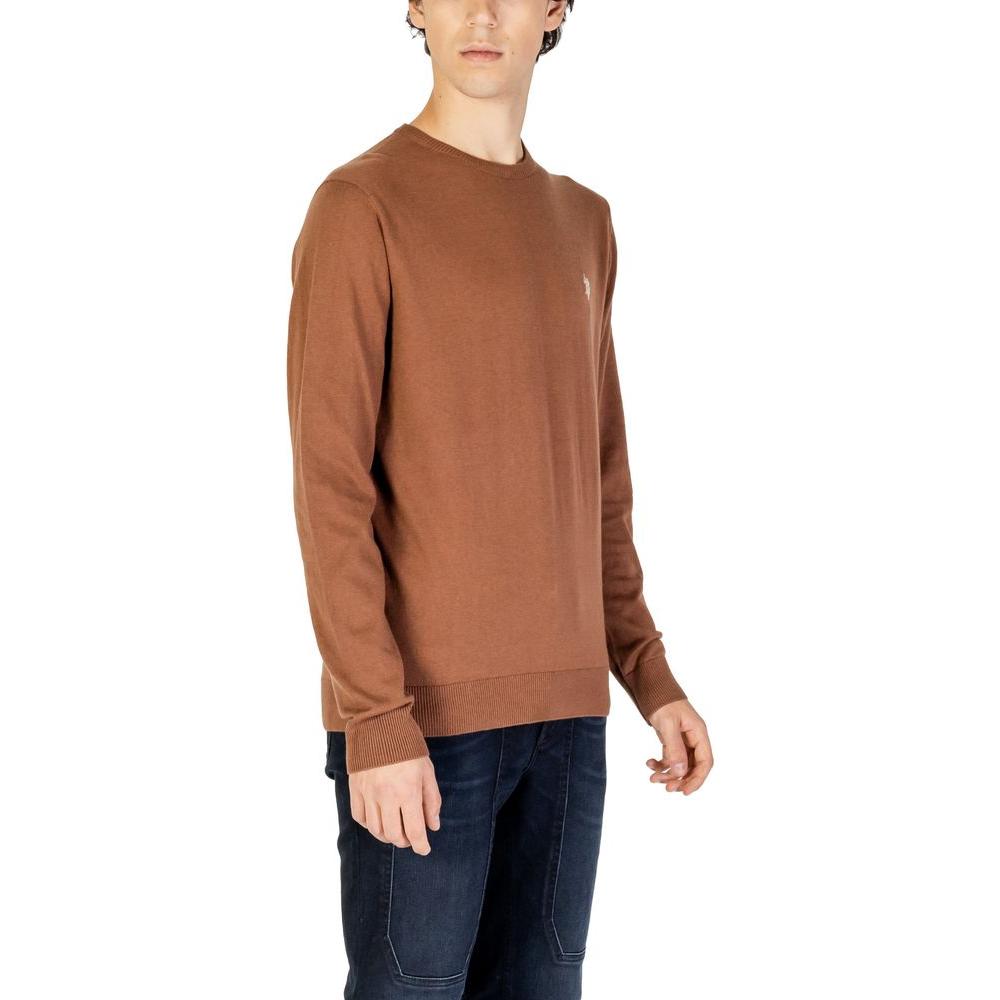 U.S. POLO ASSN. Beige Cotton Sweater U.S. POLO ASSN. Sienna