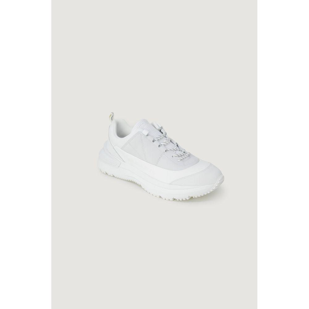 Calvin Klein Jeans White Suede Leather Sneaker Calvin Klein Jeans Lavender