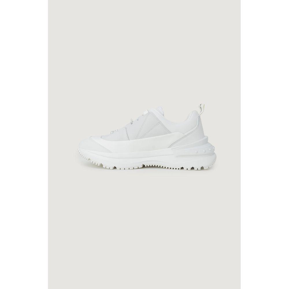 Calvin Klein Jeans White Suede Leather Sneaker Calvin Klein Jeans Lavender