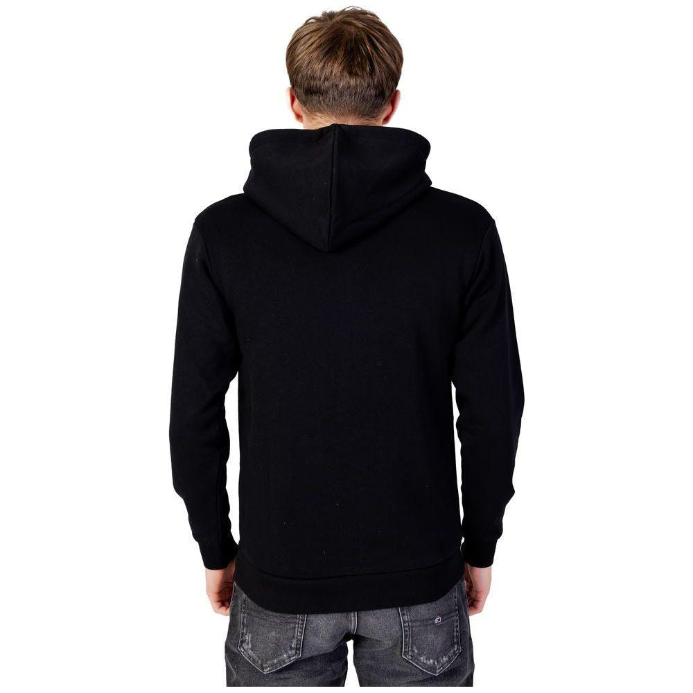 Jack Jones Black Polyester Sweater Jack Jones Black