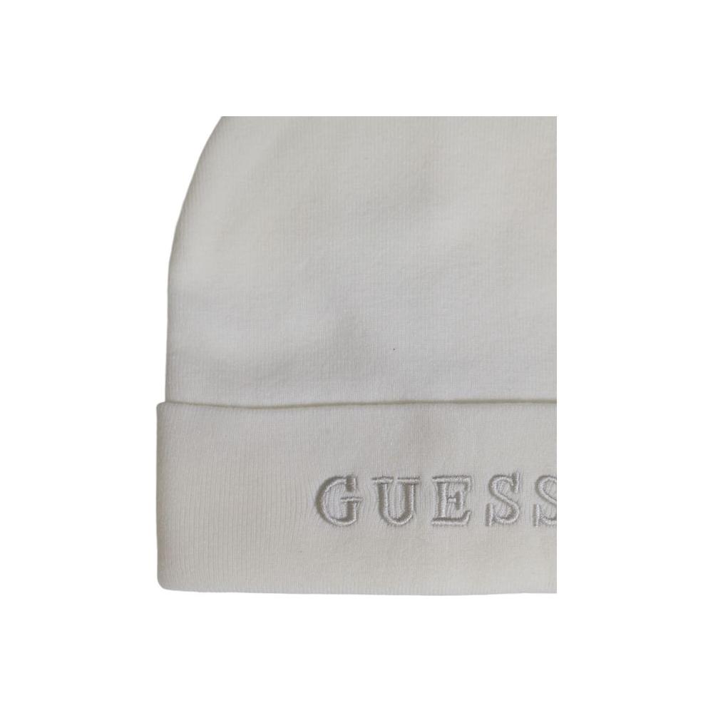 Guess Cream Acrylic Hat Guess Gray