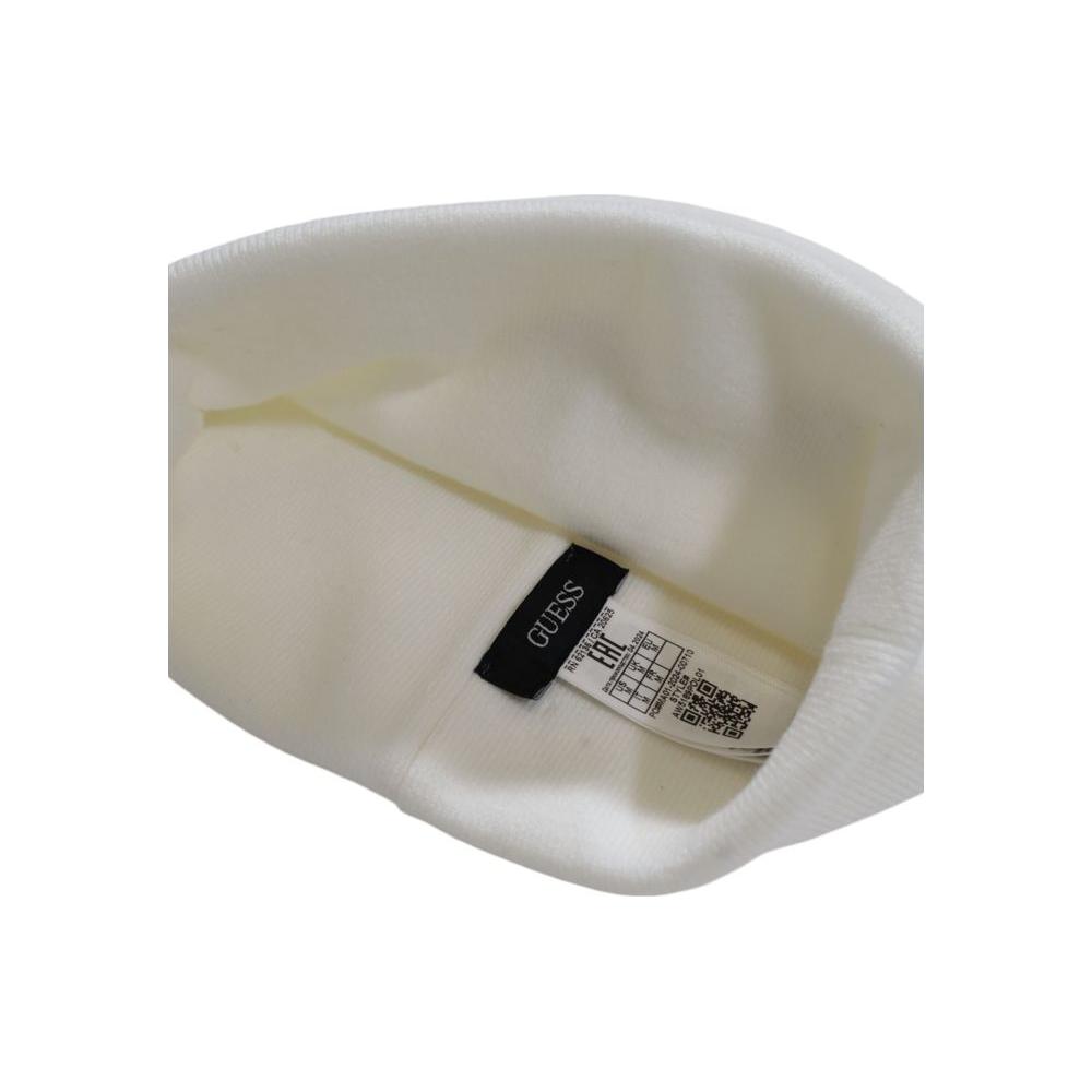 Guess Cream Acrylic Hat Guess Dark Gray