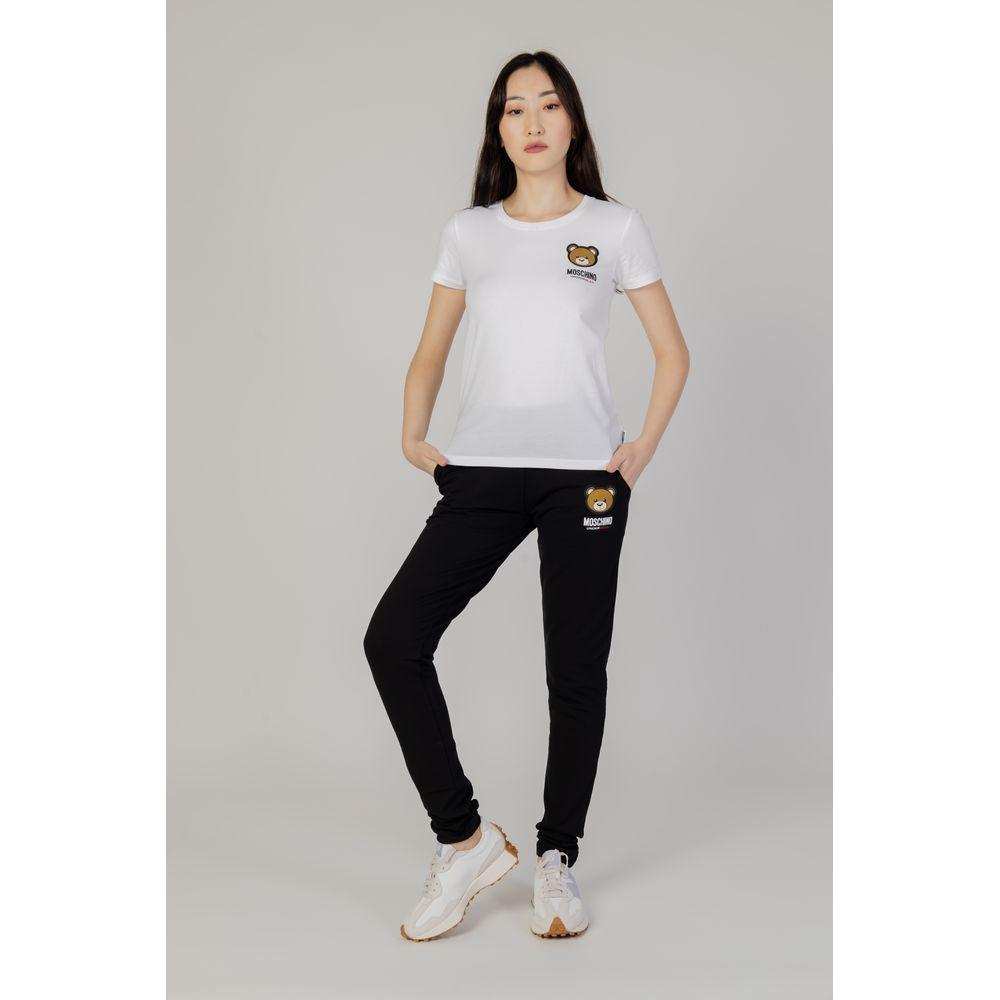 Moschino Black Cotton Jeans & Pant Moschino Gray