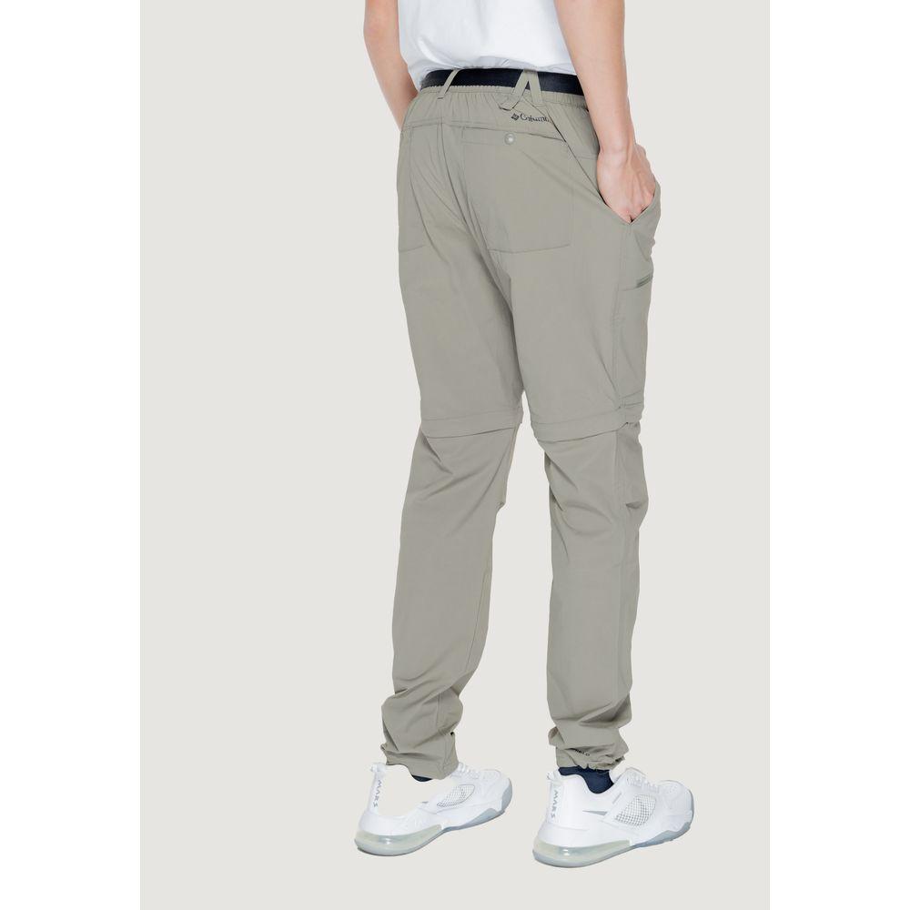 Columbia Green Nylon Jeans & Pant Columbia Light Gray