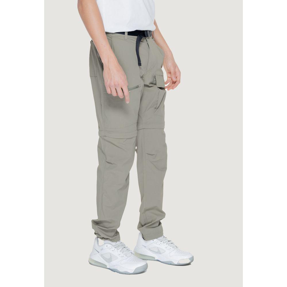 Columbia Green Nylon Jeans & Pant Columbia Light Gray