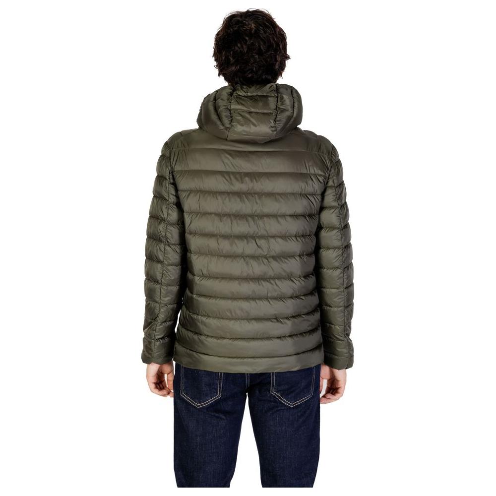 Gianni Lupo Green Polyamide Jacket Gianni Lupo Dark Slate Gray