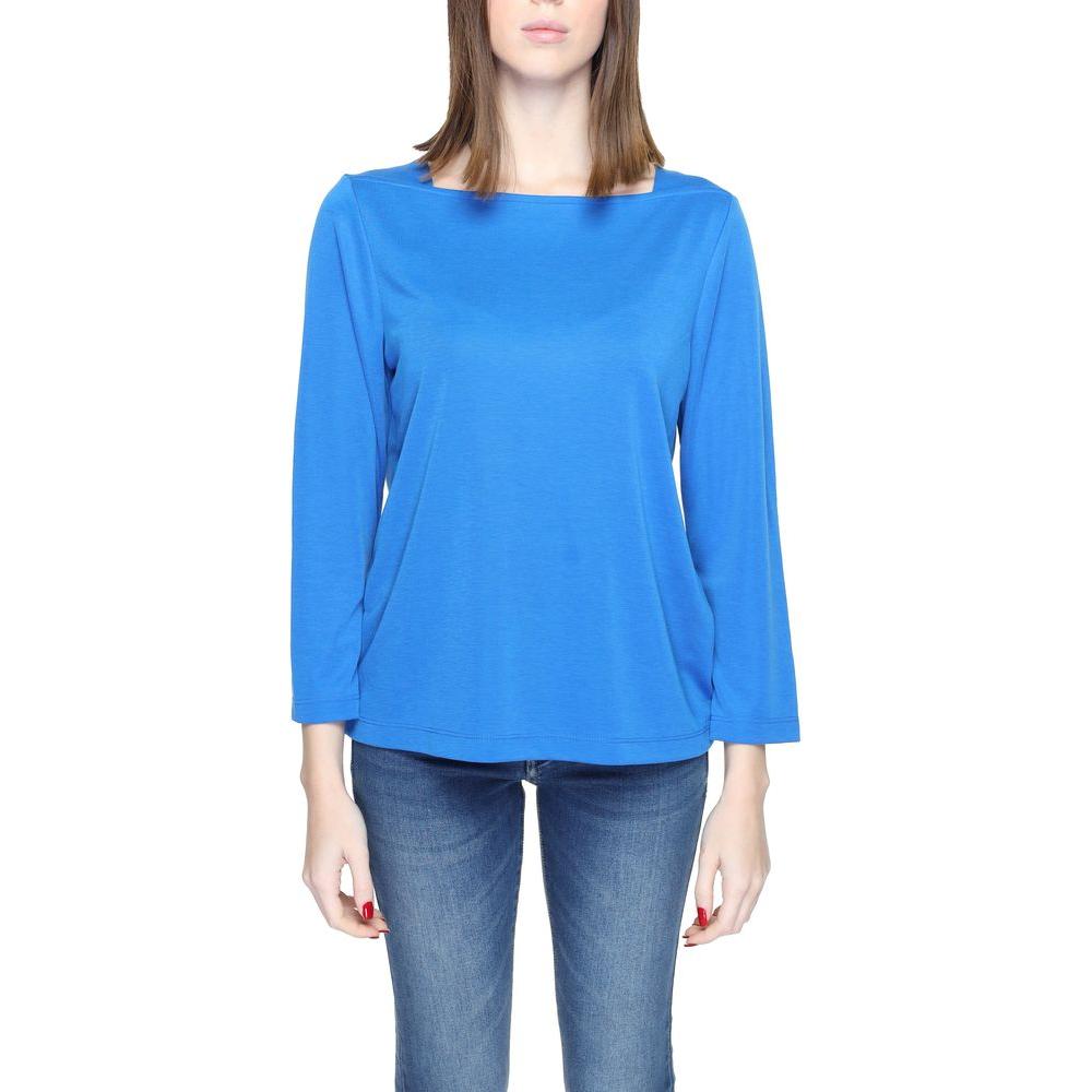 Street One Blue Modal Tops & T-Shirt Street One Royal Blue
