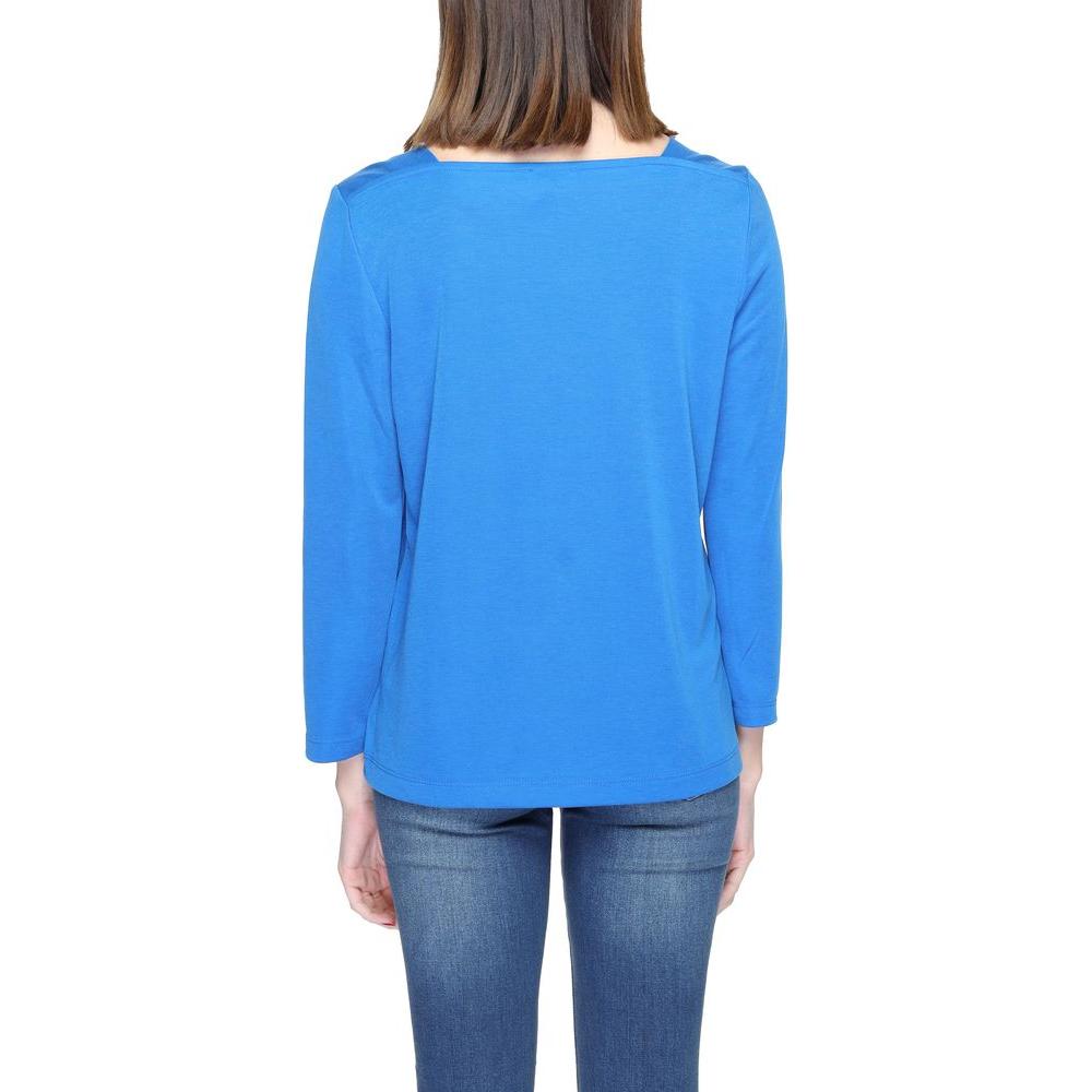 Street One Blue Modal Tops & T-Shirt Street One Royal Blue