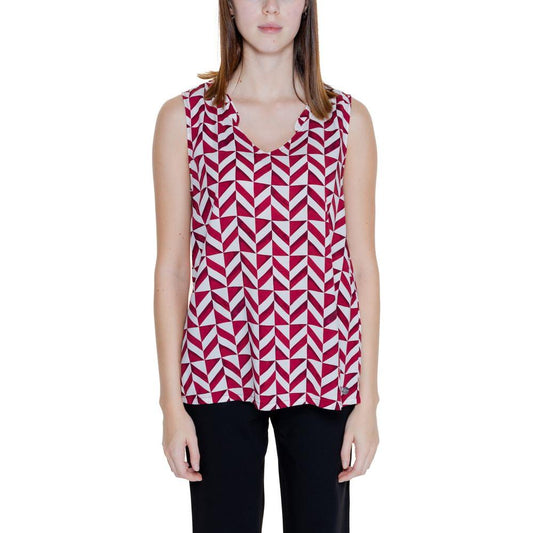 Street One Red Viscose Tops & T-Shirt Street One Gray