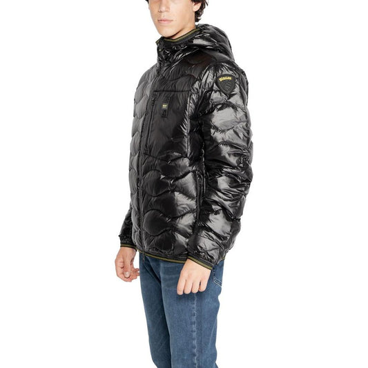 Blauer Black Polyamide Jacket