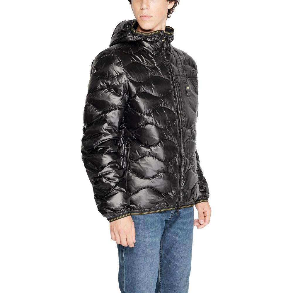 Blauer Black Polyamide Jacket Blauer