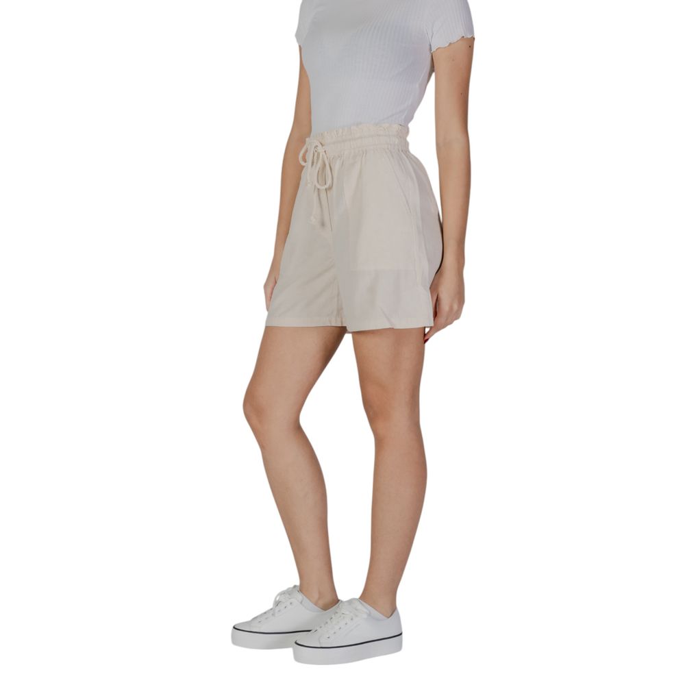 B.Young Beige Cotton Shorts B.Young
